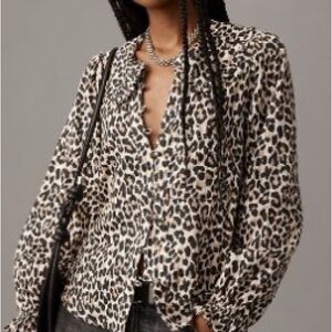 Pilcro Anthropologie Keira Collared Blouse